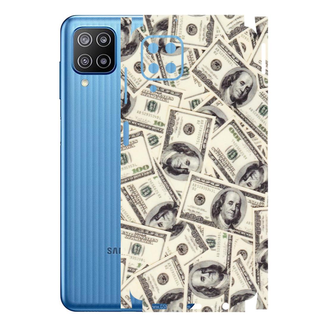 Samsung M/F/Note/Flip and C Phone Skins (All Models) - Dollar Lover - Transparent Finish (T-17) Samsung Galaxy F12