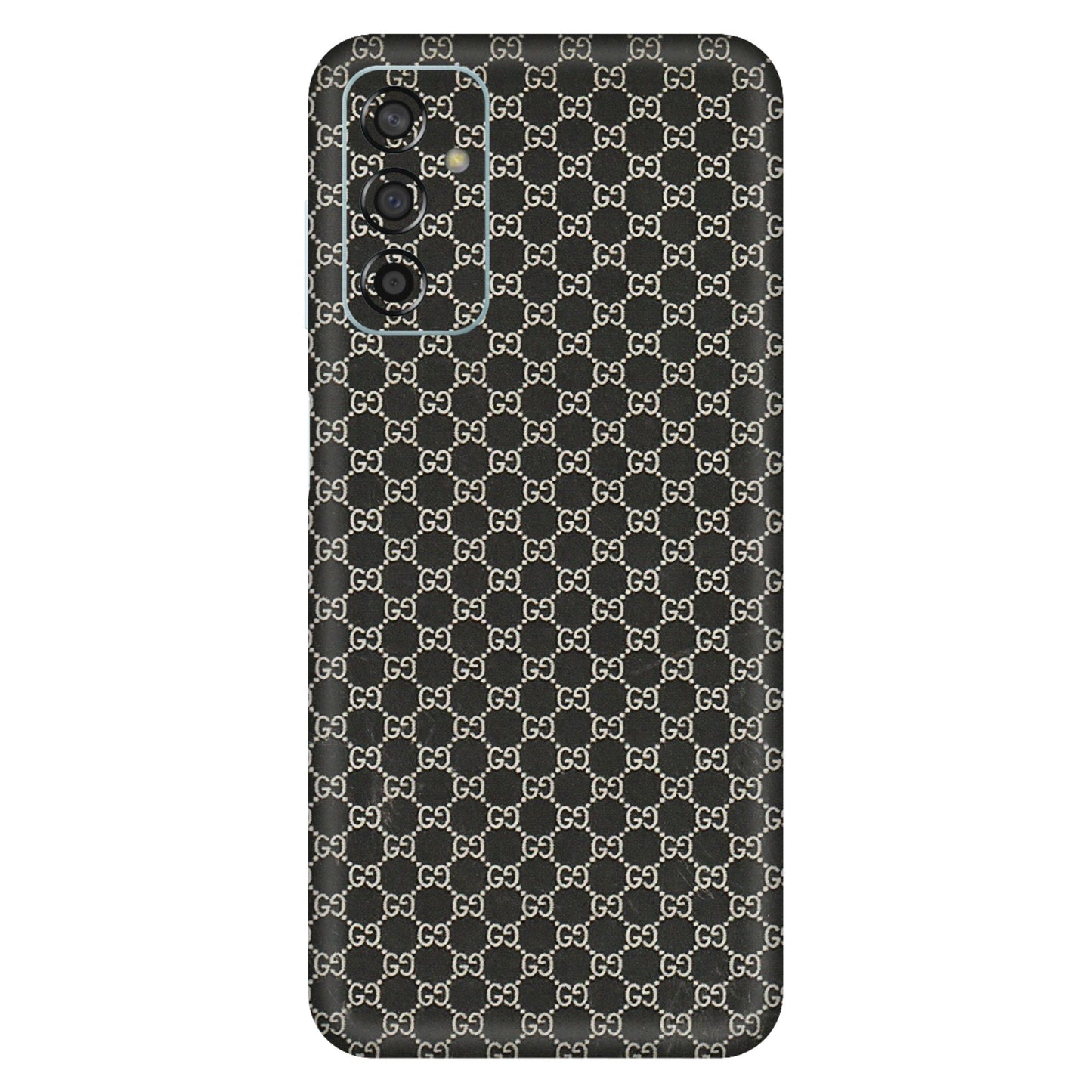 Samsung M/F/Note/Flip and C Phone Skins (All Models) - Black G Print - 3D Embossed Finish (L-109) Samsung Galaxy F13