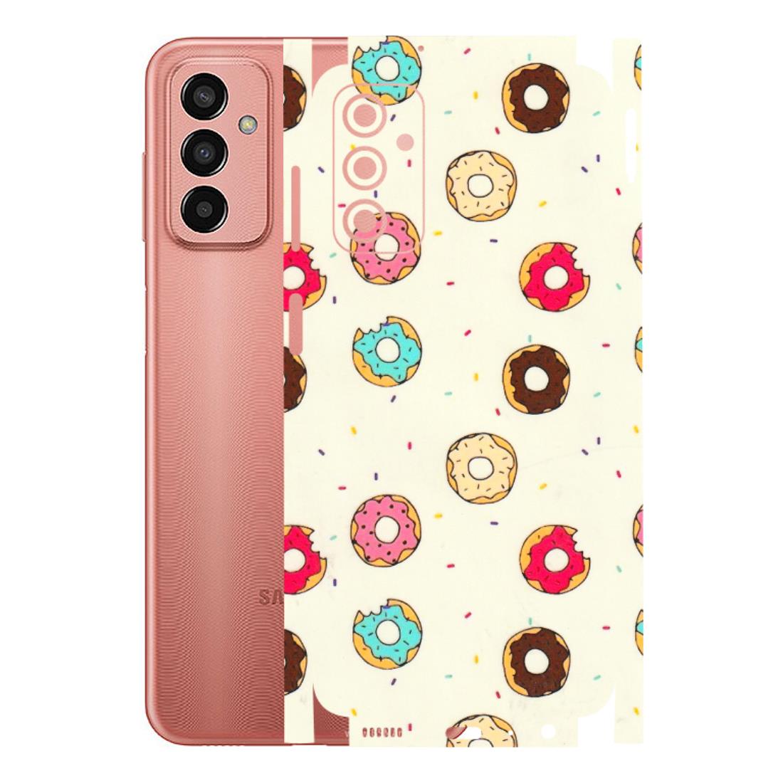 Samsung M/F/Note/Flip and C Phone Skins (All Models) - Mini Donuts Doodle Art - 3D Embossed Finish (L-122) Samsung Galaxy F13