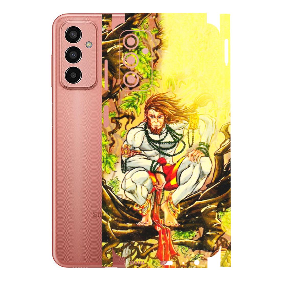 Samsung M/F/Note/Flip and C Phone Skins (All Models) - Lord Hanuman - 3D Embossed Finish (L-152) Samsung Galaxy F13