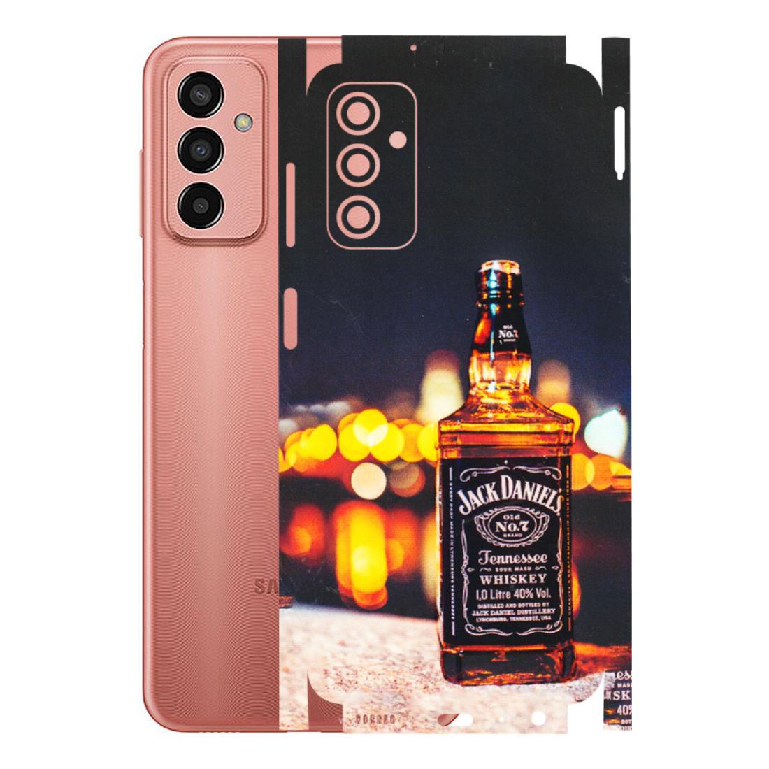 Samsung M/F/Note/Flip and C Phone Skins (All Models) - JD Whiskey Bottle - 3D Embossed Finish (L-20) Samsung Galaxy F13