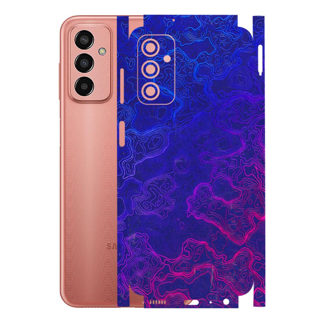 Samsung M/F/Note/Flip and C Phone Skins (All Models) - Purple Ripples Swirl - 3D Embossed Finish (L-314) Samsung Galaxy F13