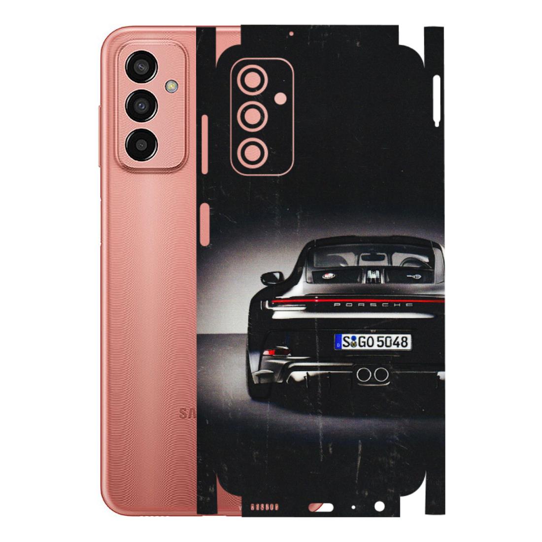 Samsung M/F/Note/Flip and C Phone Skins (All Models) - New Black Porsche GT3 - 3D Embossed Finish (L-327) Samsung Galaxy F13