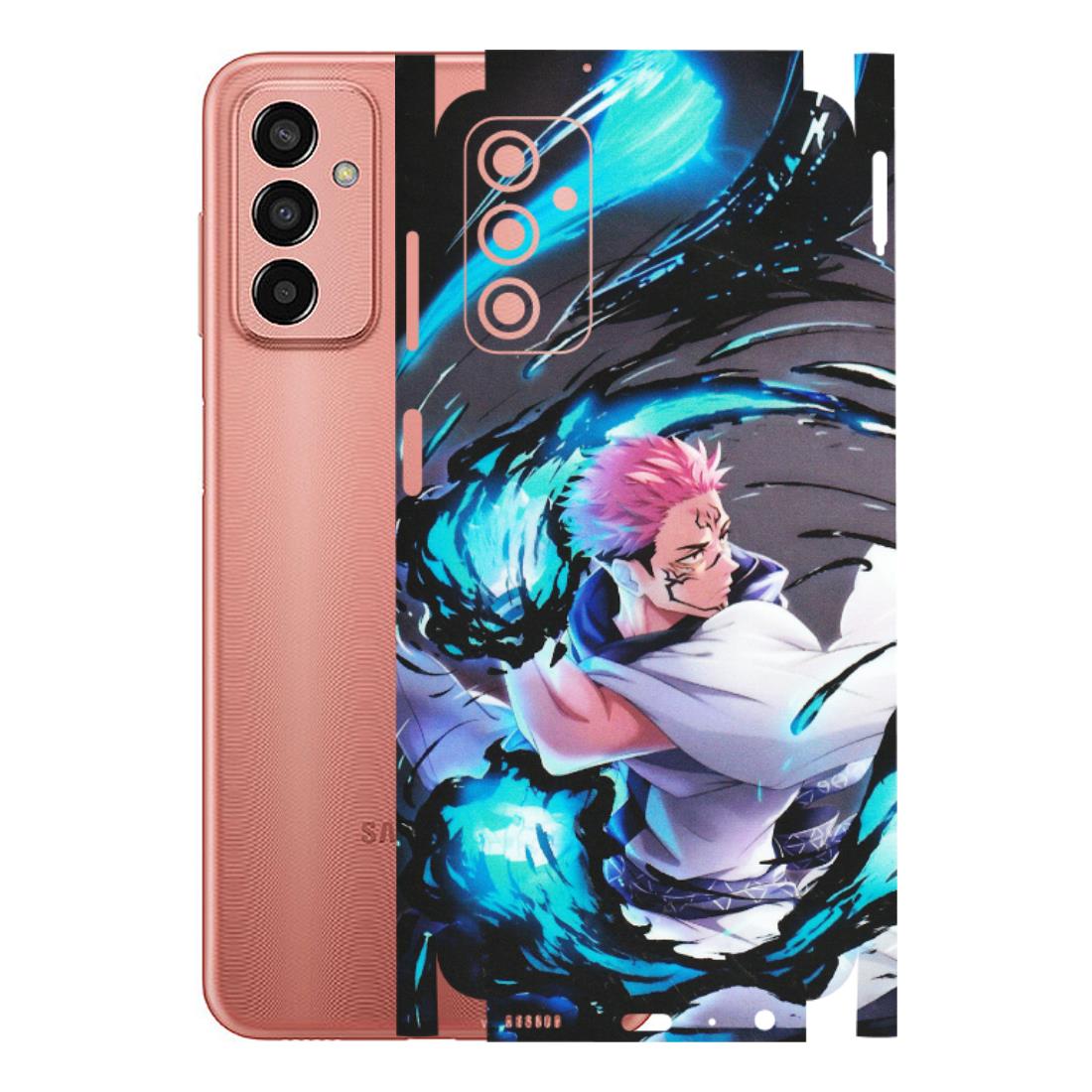 Samsung M/F/Note/Flip and C Phone Skins (All Models) - New Jujutsu Kaisen Grey Blue Anime - Matte Finish (M-127) Samsung Galaxy F13