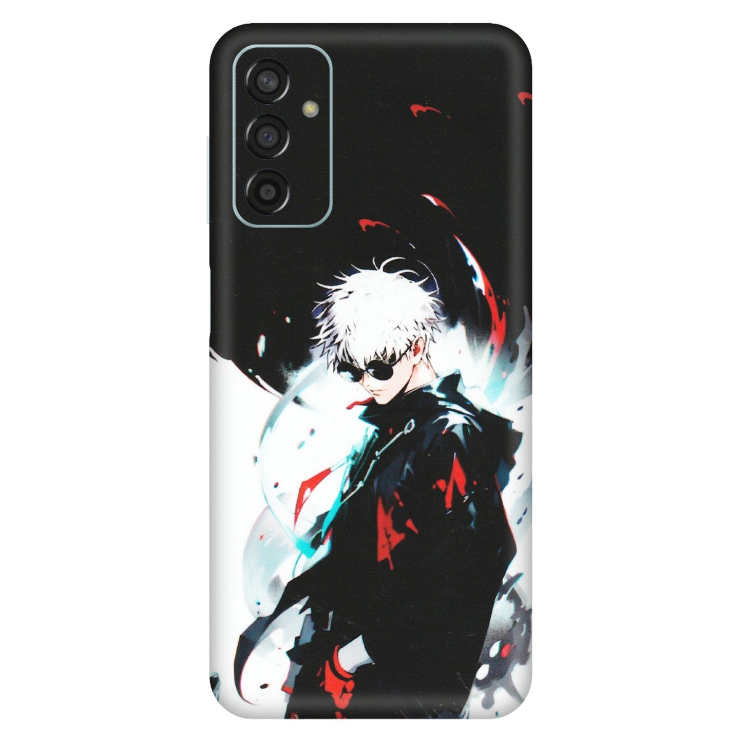 Samsung M/F/Note/Flip and C Phone Skins (All Models) - Gojo Powerful Charater Kaisen Anime - Matte Finish (M-144) Samsung Galaxy F13