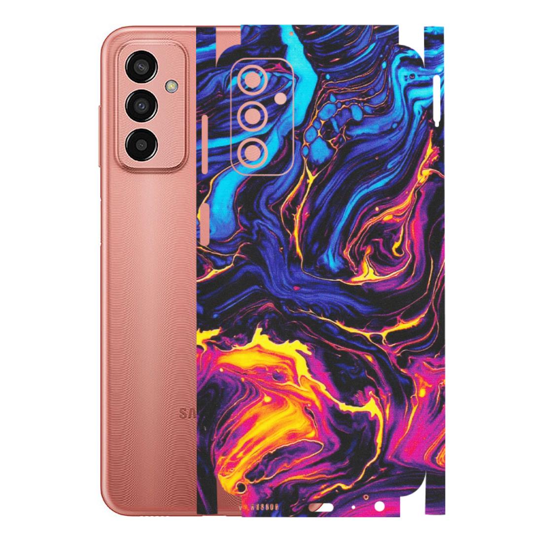 Samsung M/F/Note/Flip and C Phone Skins (All Models) - Abstract Paint Classy - Matte Finish (M-15) Samsung Galaxy F13