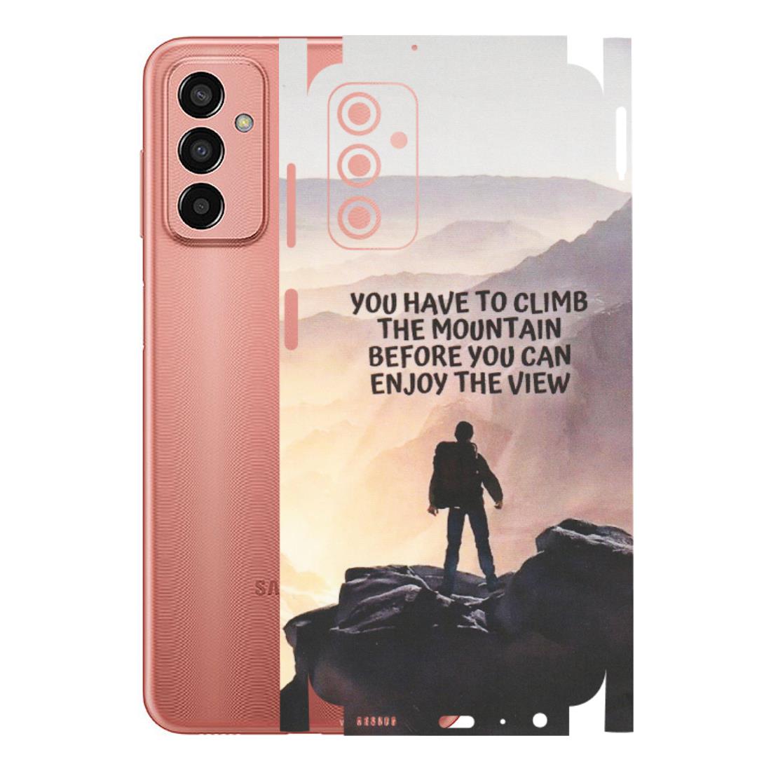 Samsung M/F/Note/Flip and C Phone Skins (All Models) - Motivational Hiking Mountain - Matte Finish (M-28) Samsung Galaxy F13