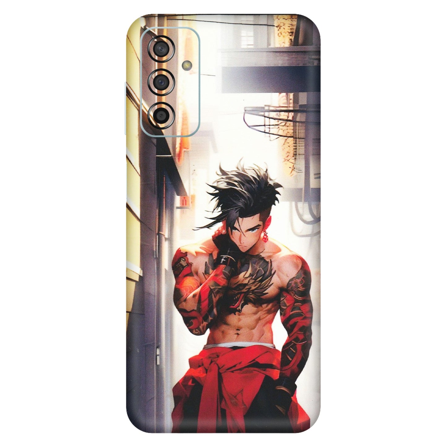 Samsung M/F/Note/Flip and C Phone Skins (All Models) - In the streets of Japan - Matte Finish (M-77) Samsung Galaxy F13