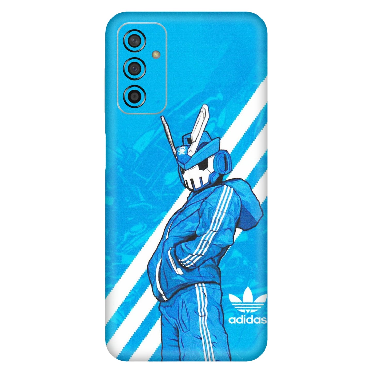 Samsung M/F/Note/Flip and C Phone Skins (All Models) - Battle of Adidas - Matte Finish (M-98) Samsung Galaxy F13