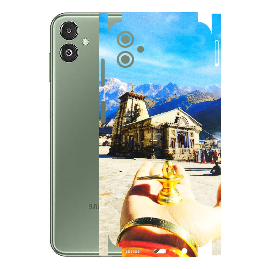 Samsung M/F/Note/Flip and C Phone Skins (All Models) - Beauty of Kedarnath - 3D Embossed Finish (L-108) Samsung Galaxy F14 (5G)