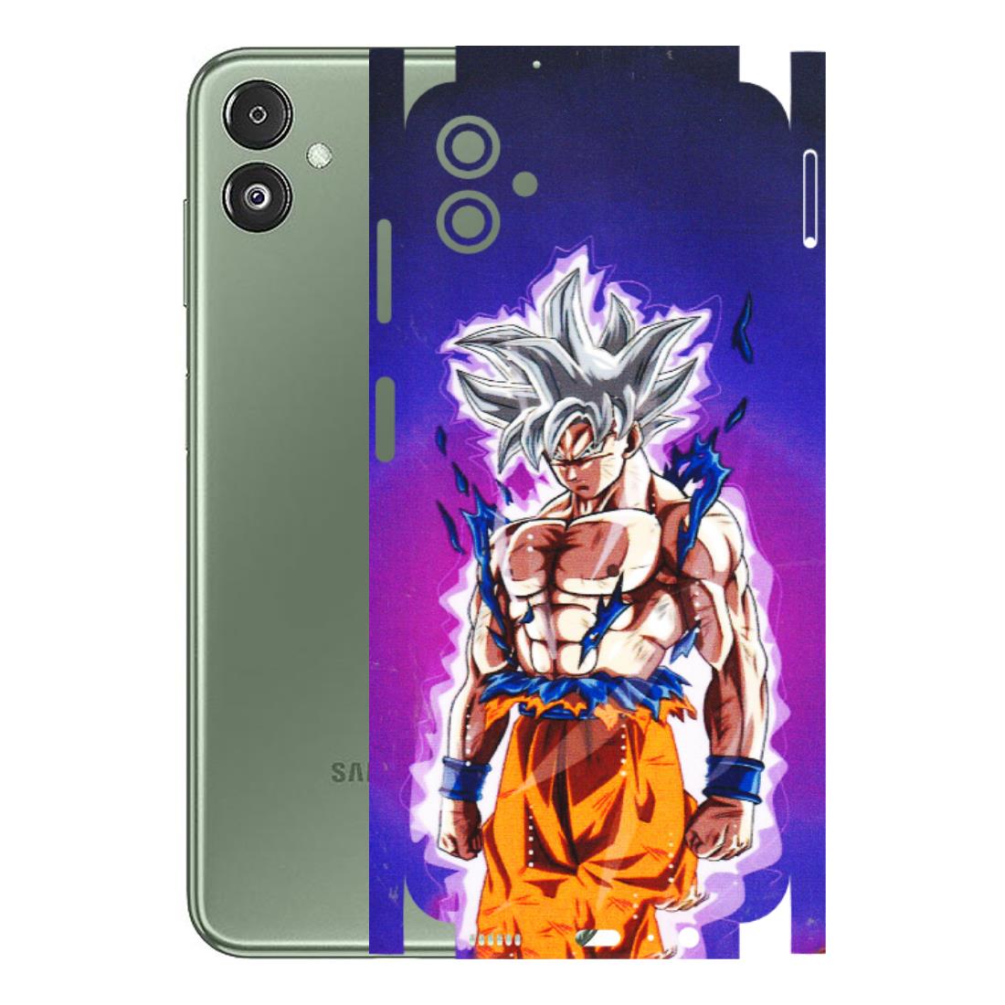 Samsung M/F/Note/Flip and C Phone Skins (All Models) - Goku Purple Anime - 3D Embossed Finish (L-147) Samsung Galaxy F14 (5G)