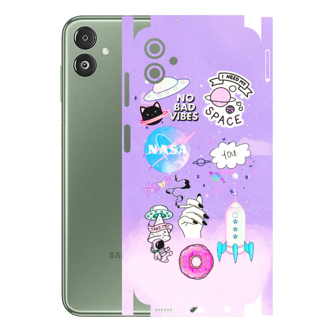 Samsung M/F/Note/Flip and C Phone Skins (All Models) - I Need My Nasa Skin - 3D Embossed Finish (L-149) Samsung Galaxy F14 (5G)