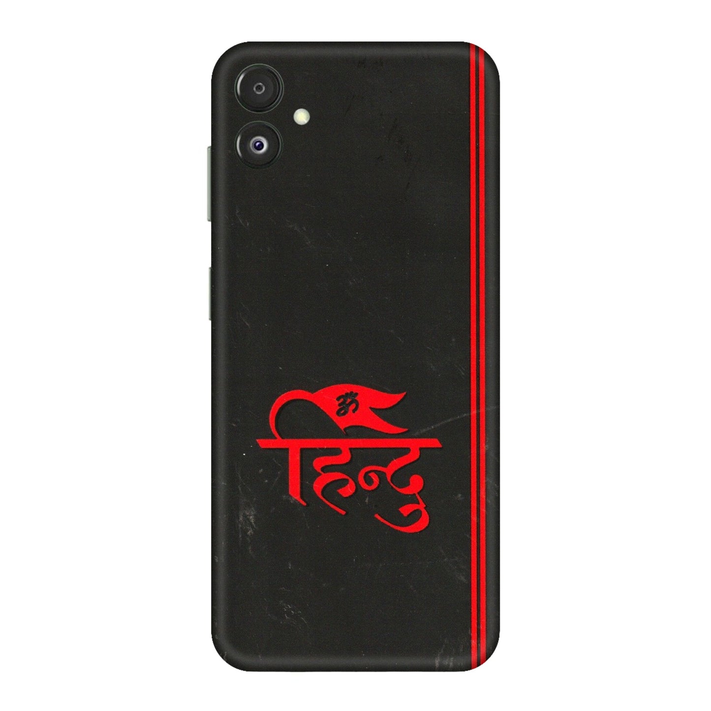 Samsung M/F/Note/Flip and C Phone Skins (All Models) - Hindu Black - 3D Embossed Finish (L-153) Samsung Galaxy F14 (5G)