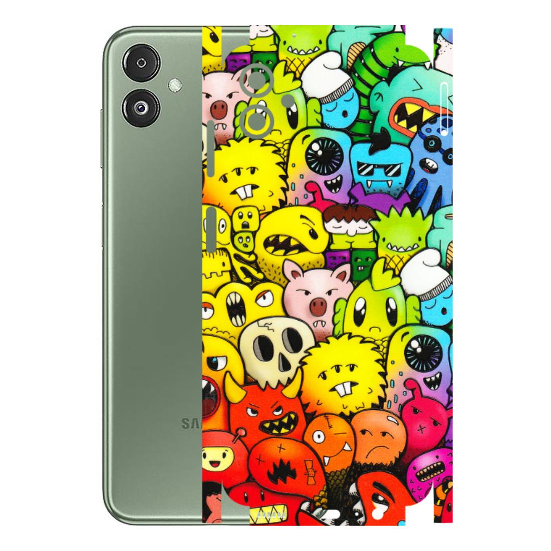Samsung M/F/Note/Flip and C Phone Skins (All Models) - Angry Funkies - 3D Embossed Finish (L-169) Samsung Galaxy F14 (5G)