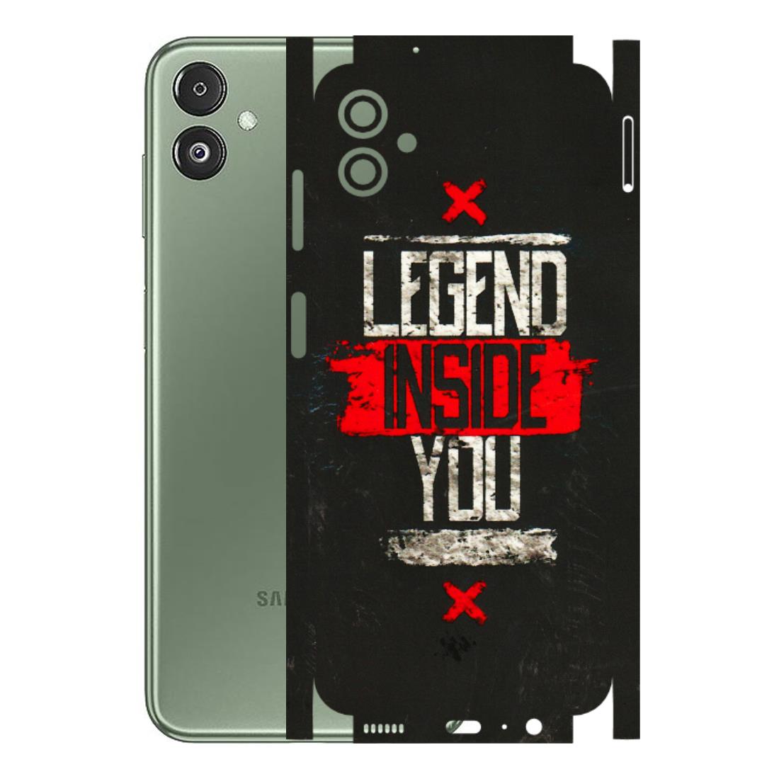 Samsung M/F/Note/Flip and C Phone Skins (All Models) - Legend Inside You - 3D Embossed Finish (L-186) Samsung Galaxy F14 (5G)