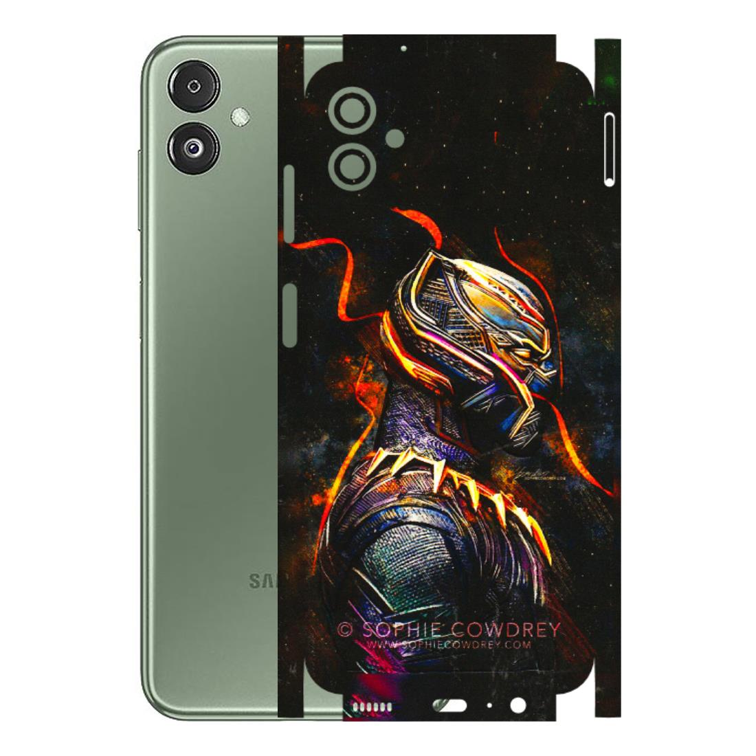 Samsung M/F/Note/Flip and C Phone Skins (All Models) - Black Panther - 3D Embossed Finish (L-190) Samsung Galaxy F14 (5G)