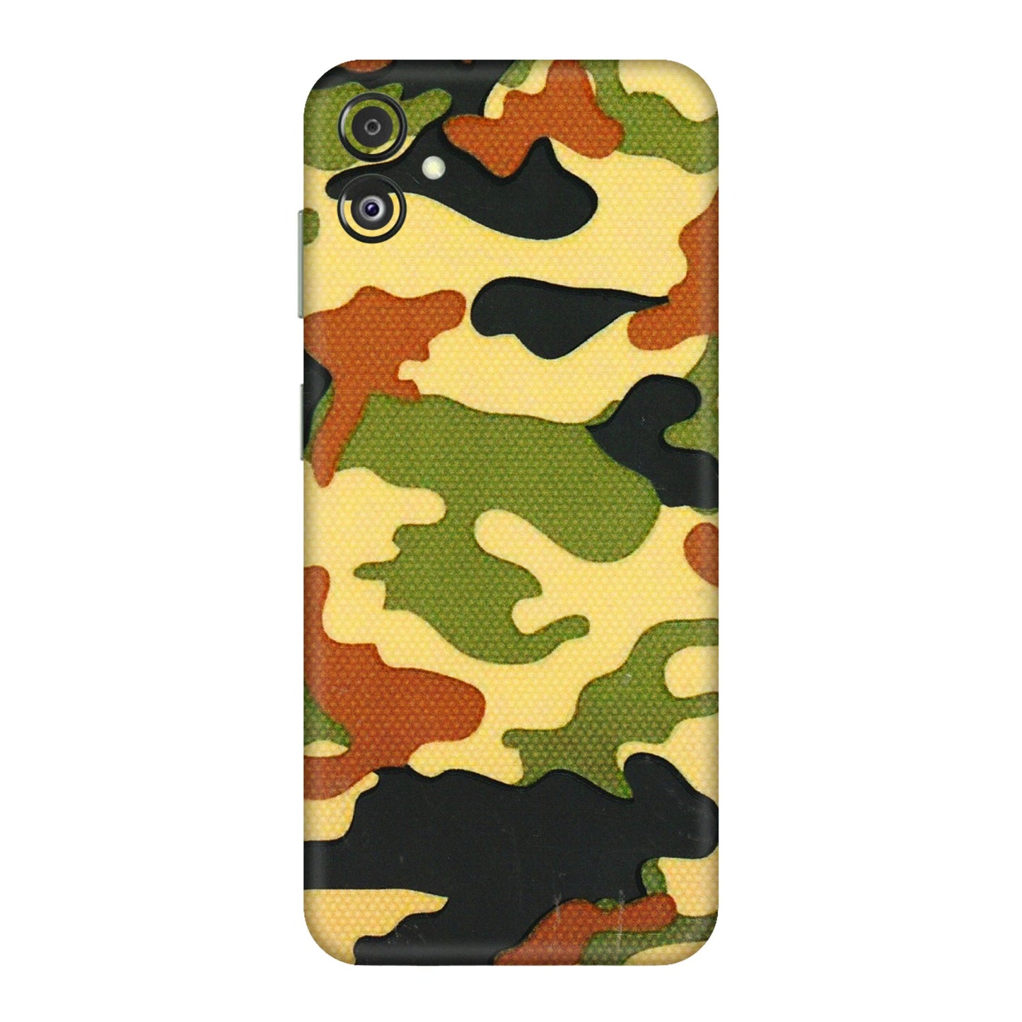 Samsung M/F/Note/Flip and C Phone Skins (All Models) - Indian Military - 3D Embossed Finish (L-234) Samsung Galaxy F14 (5G)