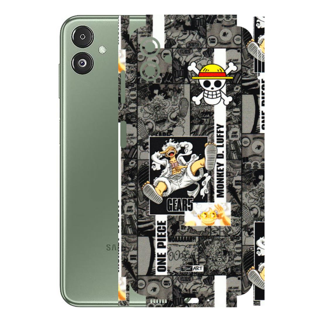 Samsung M/F/Note/Flip and C Phone Skins (All Models) - Cuffy Anime MonkeyCamic - 3D Embossed Finish (L-242) Samsung Galaxy F14 (5G)