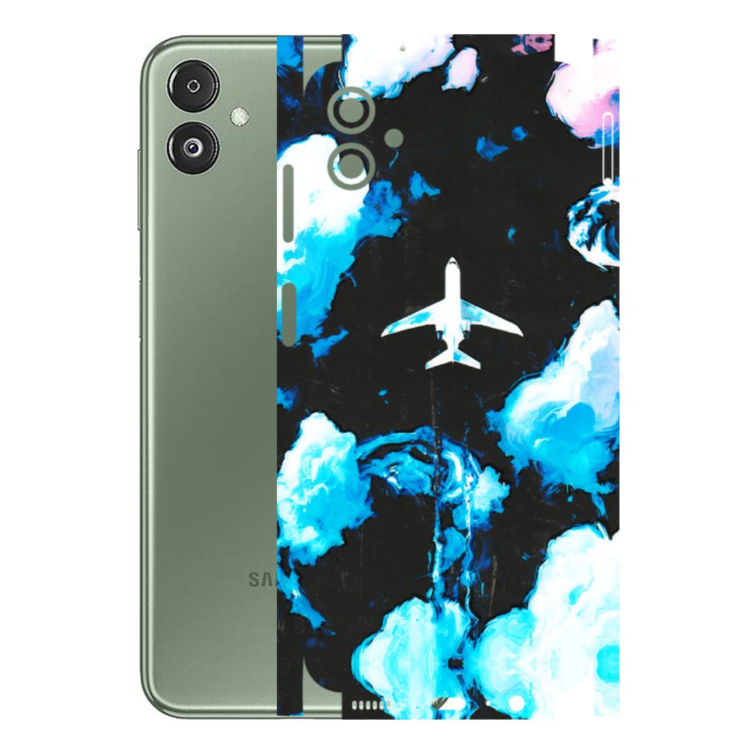 Samsung M/F/Note/Flip and C Phone Skins (All Models) - Travel In Airline - 3D Embossed Finish (L-264) Samsung Galaxy F14 (5G)