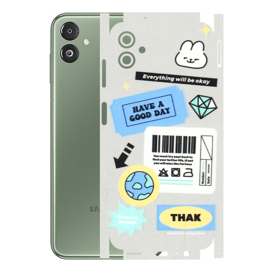 Samsung M/F/Note/Flip and C Phone Skins (All Models) - Will Be Okay Design - 3D Embossed Finish (L-316) Samsung Galaxy F14 (5G)
