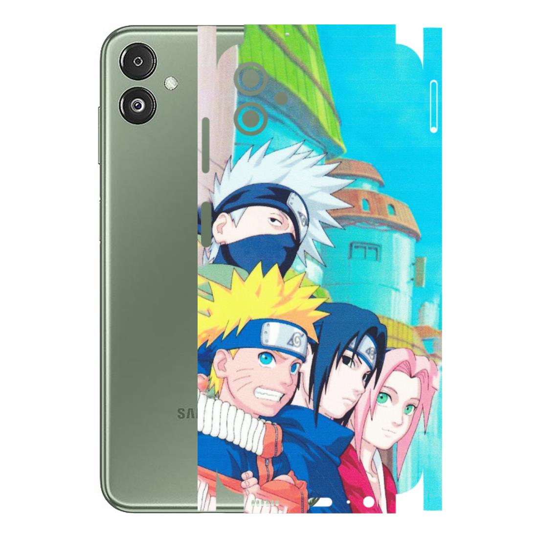Samsung M/F/Note/Flip and C Phone Skins (All Models) - Team Minato And Kakashi - Matte Finish (M-101) Samsung Galaxy F14 (5G)