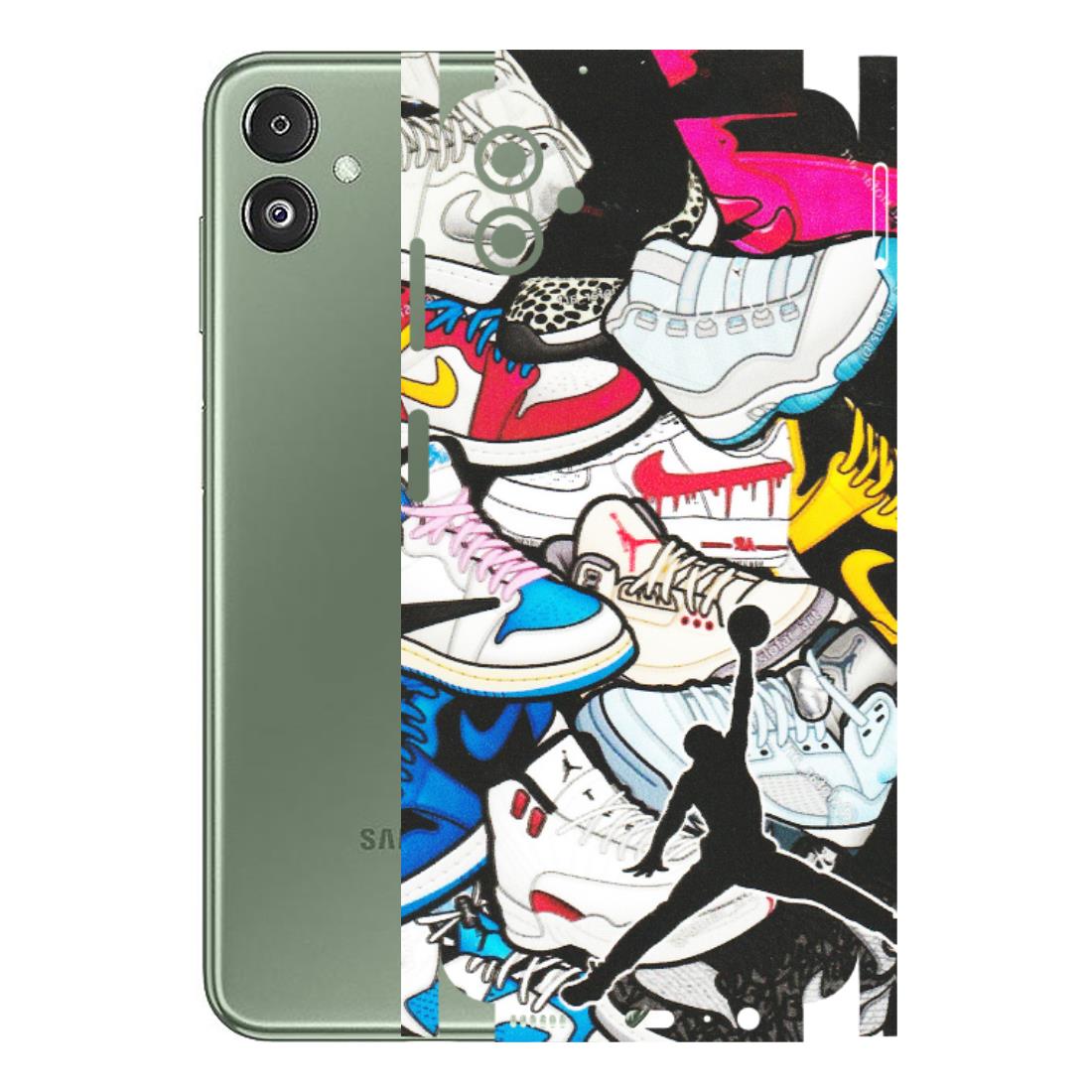 Samsung M/F/Note/Flip and C Phone Skins (All Models) - Jordan Sneakers Fan - Matte Finish (M-80) Samsung Galaxy F14 (5G)