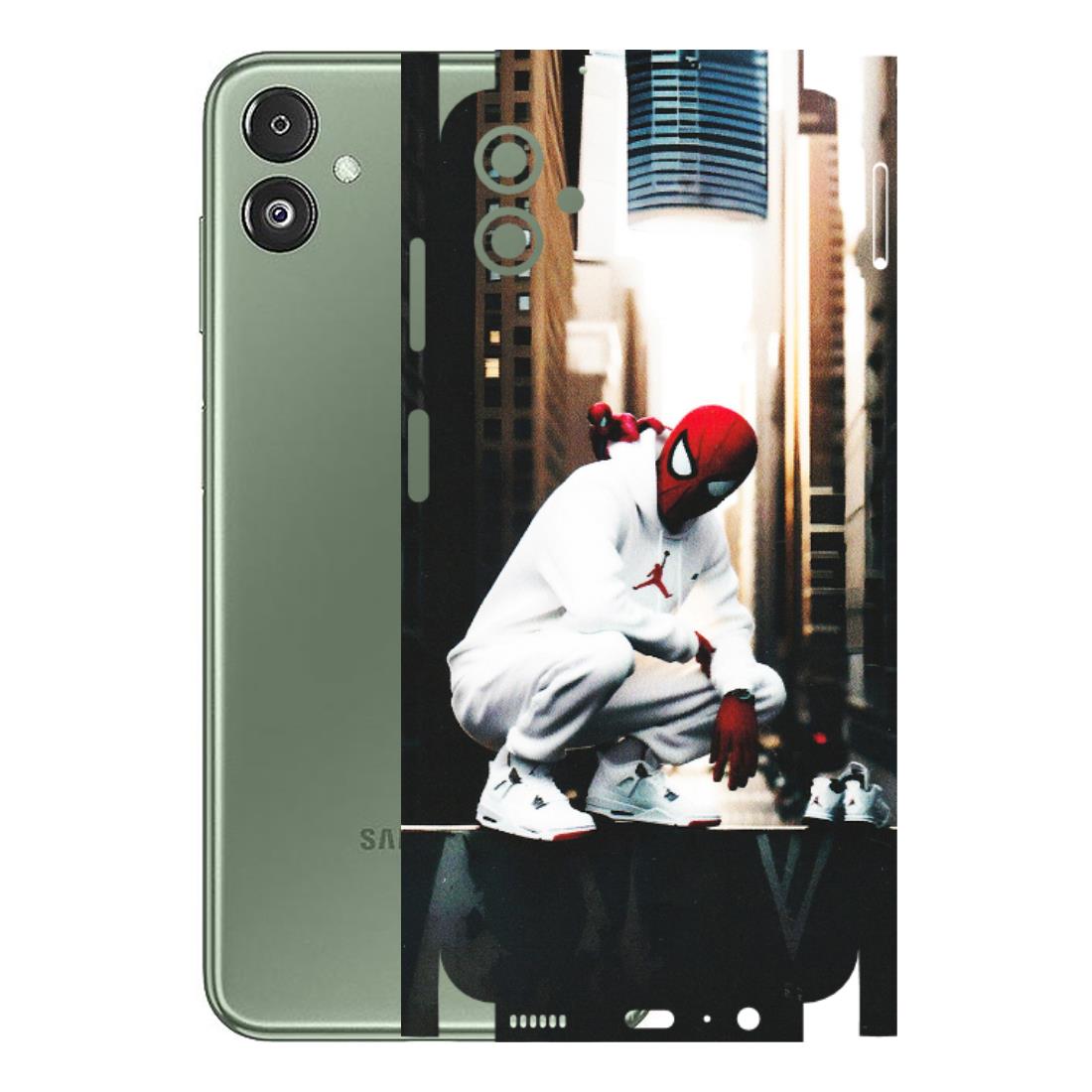 Samsung M/F/Note/Flip and C Phone Skins (All Models) - Sportsman Spider Man - Matte Finish (M-94) Samsung Galaxy F14 (5G)