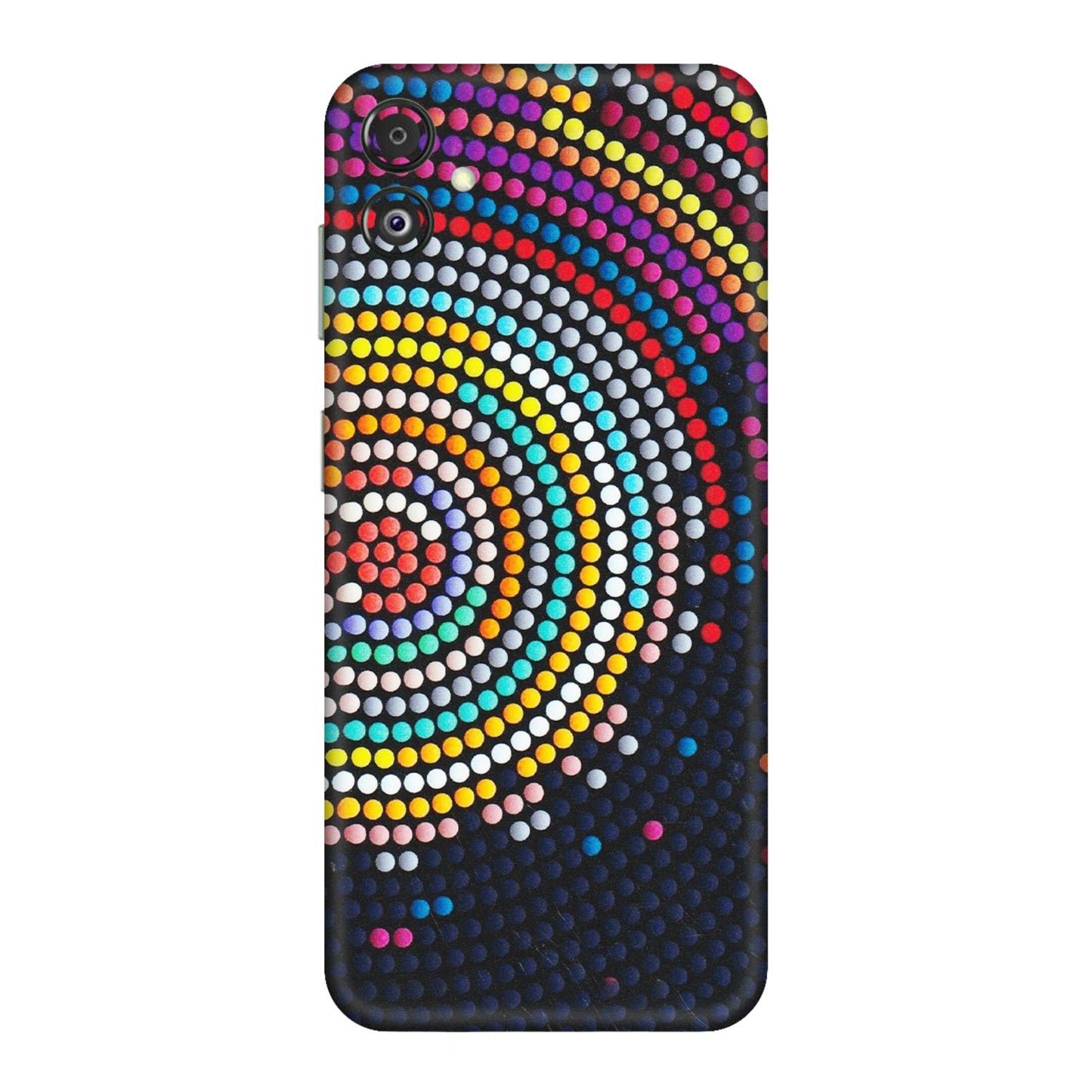 Samsung M/F/Note/Flip and C Phone Skins (All Models) - Rainbow Dot Mandala - Matte Finish (M-97) Samsung Galaxy F14 (5G)