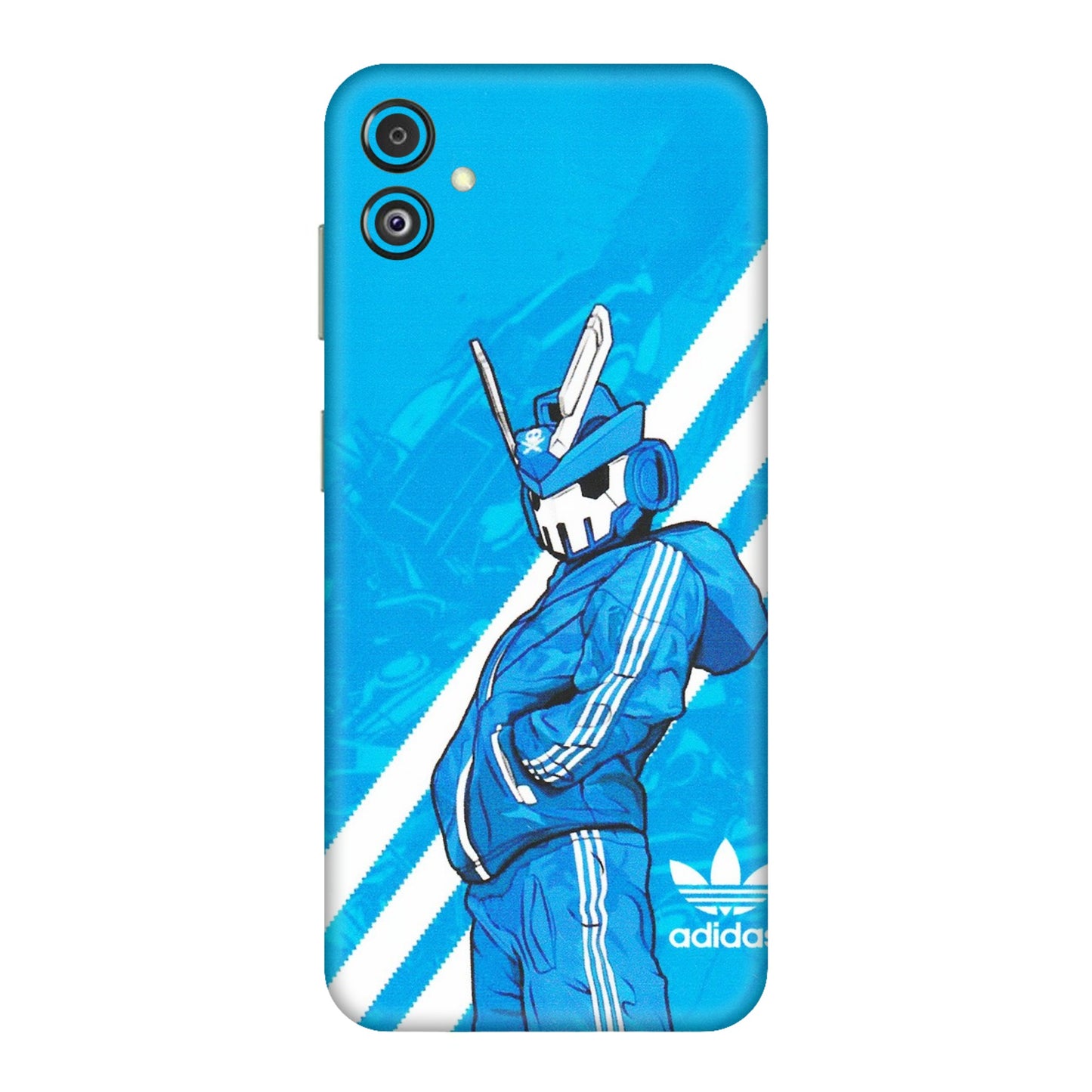 Samsung M/F/Note/Flip and C Phone Skins (All Models) - Battle of Adidas - Matte Finish (M-98) Samsung Galaxy F14 (5G)
