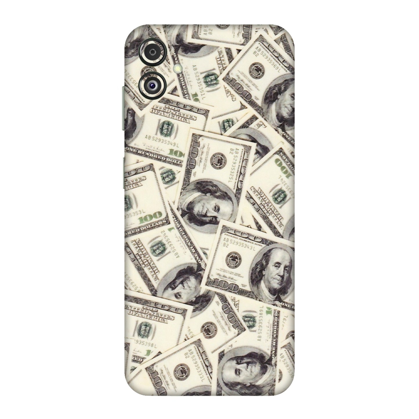 Samsung M/F/Note/Flip and C Phone Skins (All Models) - Dollar Lover - Transparent Finish (T-17) Samsung Galaxy F14 (5G)