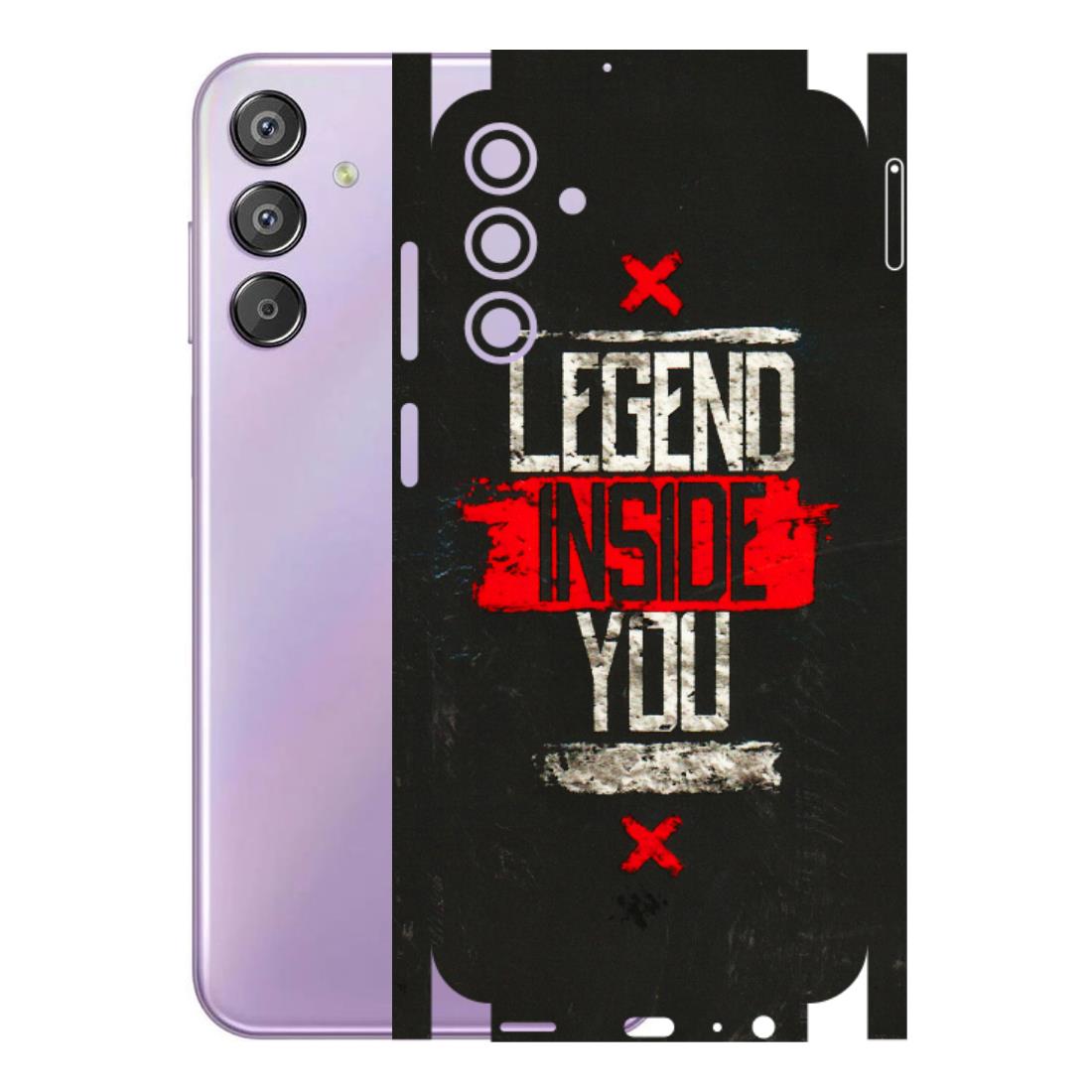 Samsung M/F/Note/Flip and C Phone Skins (All Models) - Legend Inside You - 3D Embossed Finish (L-186) Samsung Galaxy F15 (5G)
