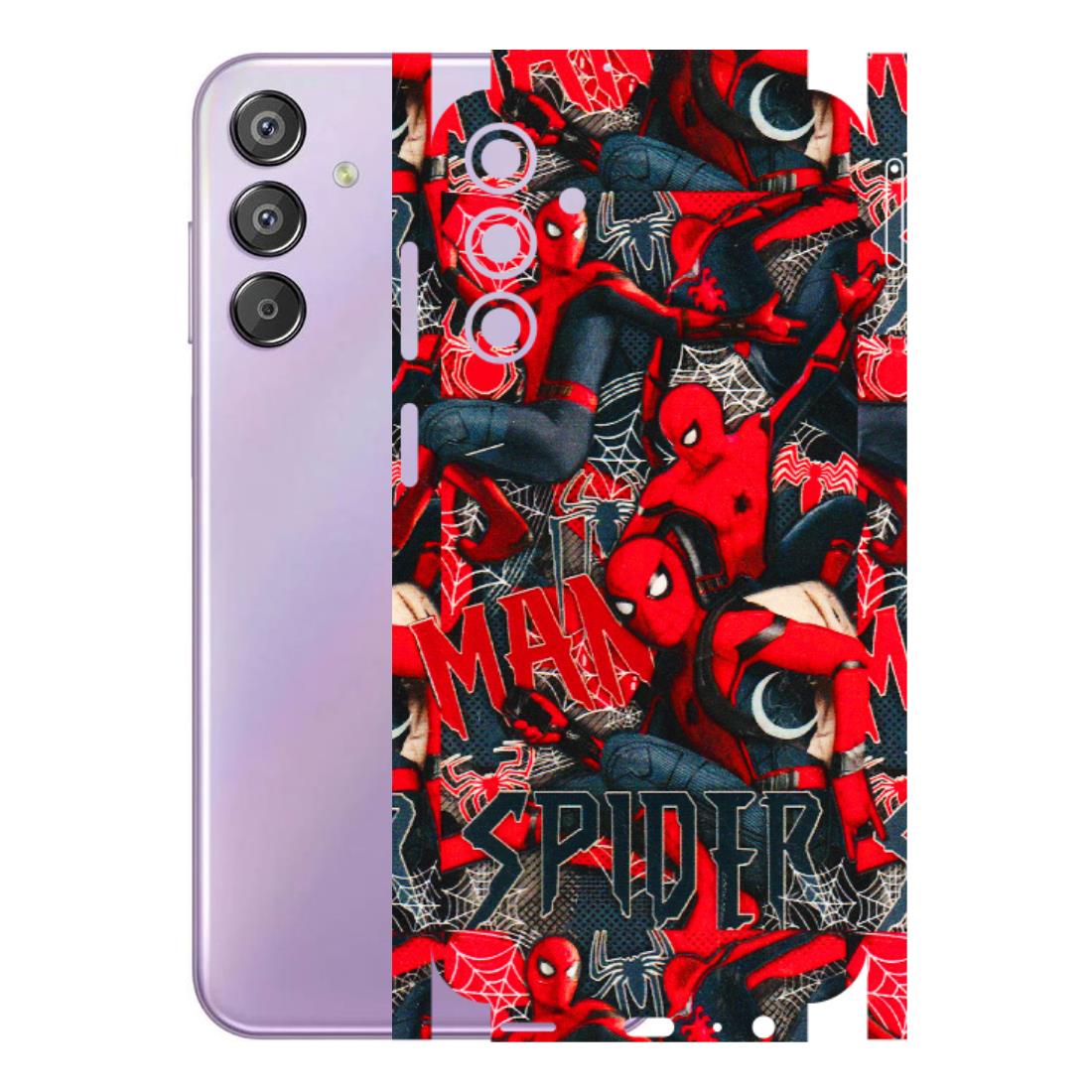 Samsung M/F/Note/Flip and C Phone Skins (All Models) - SpiderMan Cool - 3D Embossed Finish (L-188) Samsung Galaxy F15 (5G)