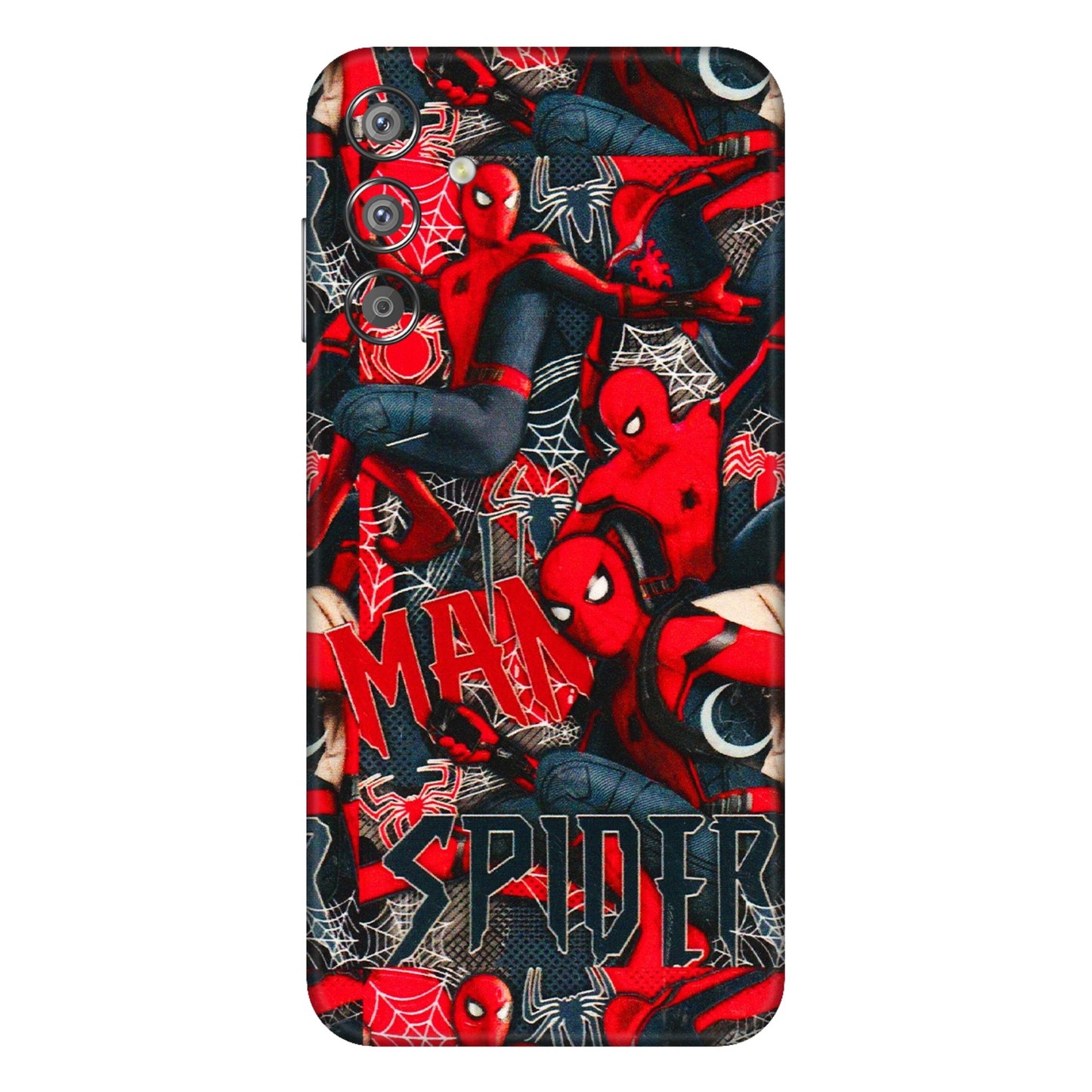 Samsung M/F/Note/Flip and C Phone Skins (All Models) - SpiderMan Cool - 3D Embossed Finish (L-188) Samsung Galaxy F15 (5G)