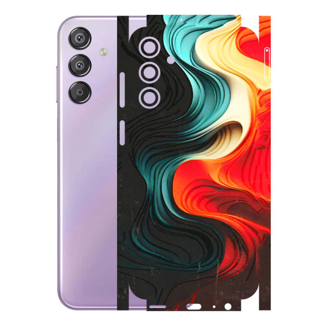 Samsung M/F/Note/Flip and C Phone Skins (All Models) - The Silky Swirl - 3D Embossed Finish (L-240) Samsung Galaxy F15 (5G)