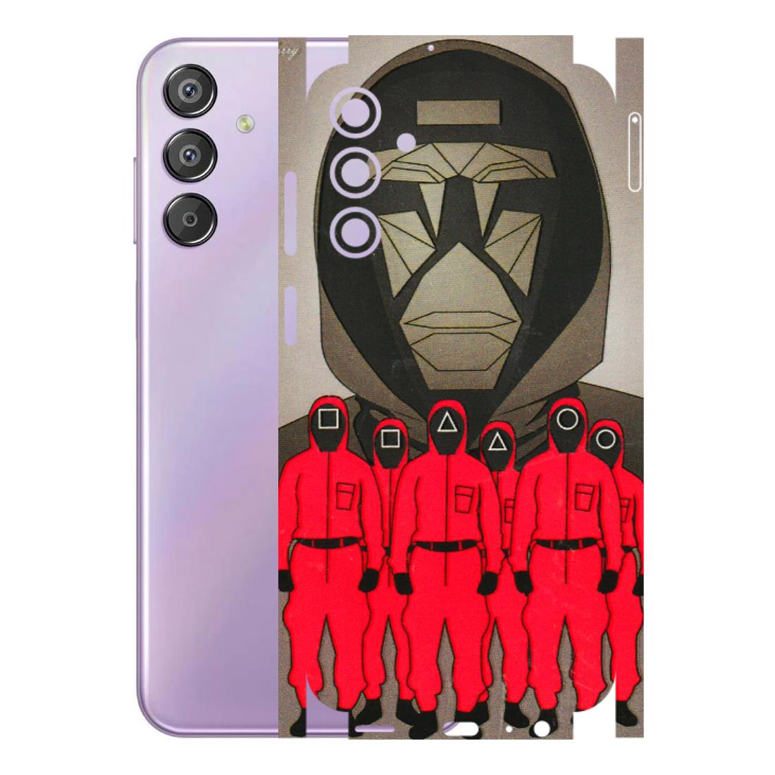Samsung M/F/Note/Flip and C Phone Skins (All Models) - Squid Game Hero - 3D Embossed Finish (L-245) Samsung Galaxy F15 (5G)
