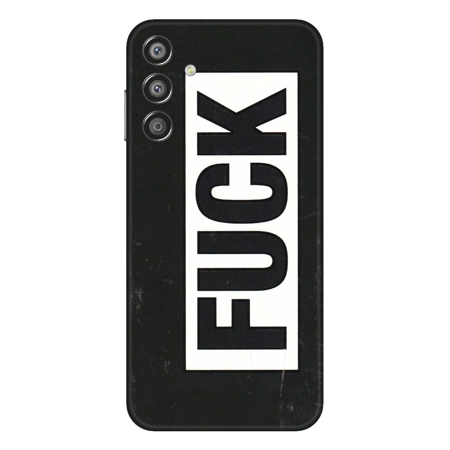 Samsung M/F/Note/Flip and C Phone Skins (All Models) - The F Word - 3D Embossed Finish (L-255) Samsung Galaxy F15 (5G)