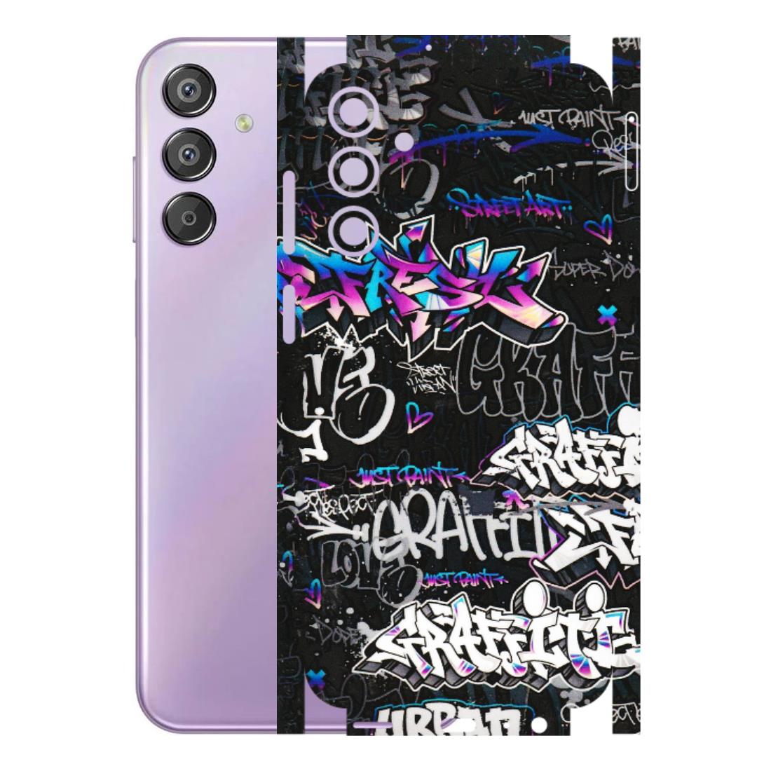 Samsung M/F/Note/Flip and C Phone Skins (All Models) - Graffiti Killer - 3D Embossed Finish (L-274) Samsung Galaxy F15 (5G)