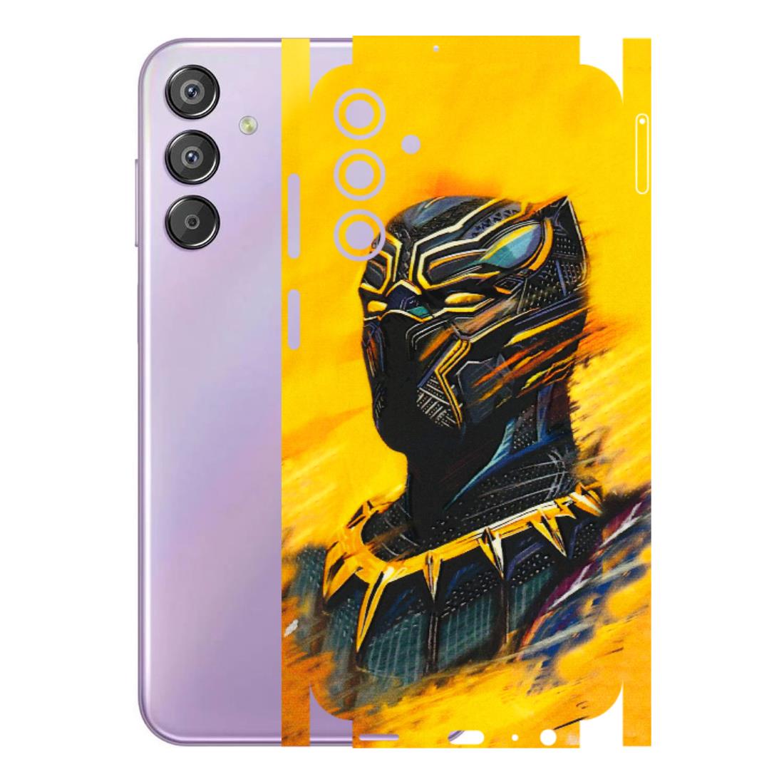 Samsung M/F/Note/Flip and C Phone Skins (All Models) - Yellow Panther - 3D Embossed Finish (L-54) Samsung Galaxy F15 (5G)