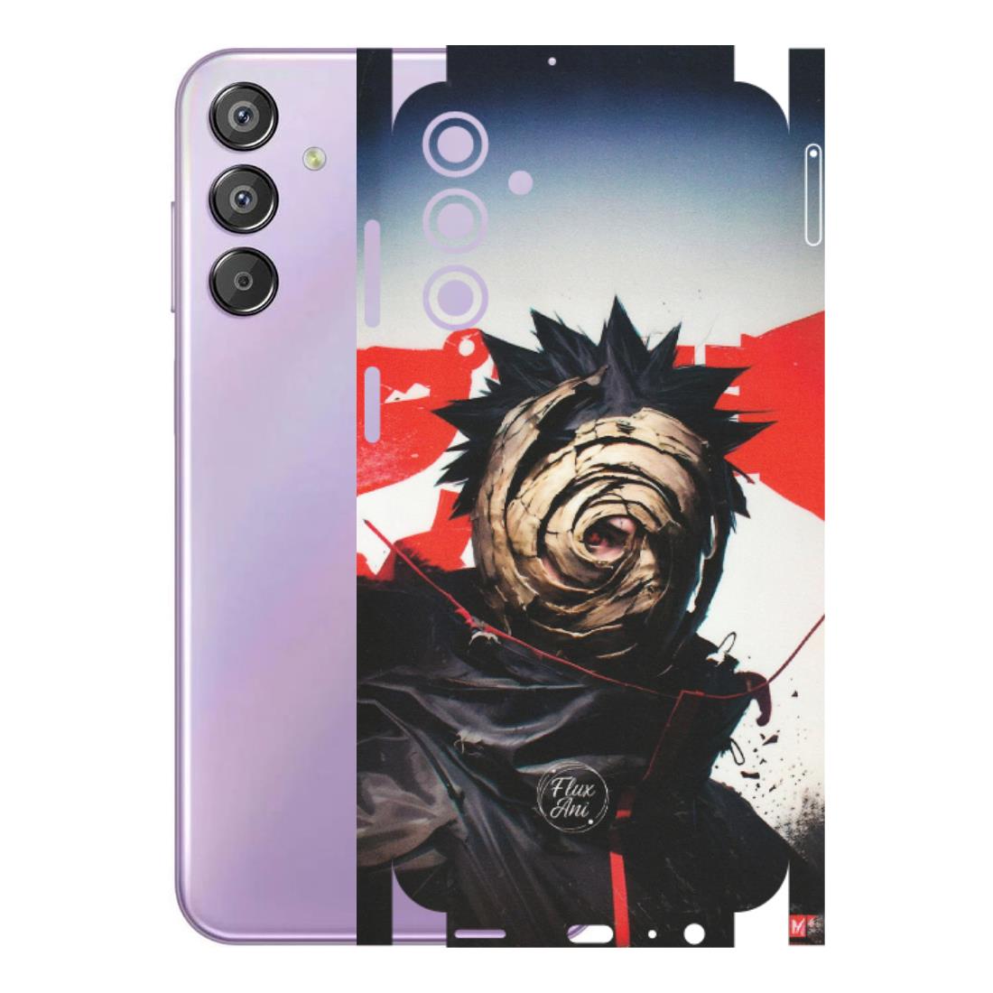 Samsung M/F/Note/Flip and C Phone Skins (All Models) - Obito Uchiha Cool Anime - Matte Finish (M-134) Samsung Galaxy F15 (5G)
