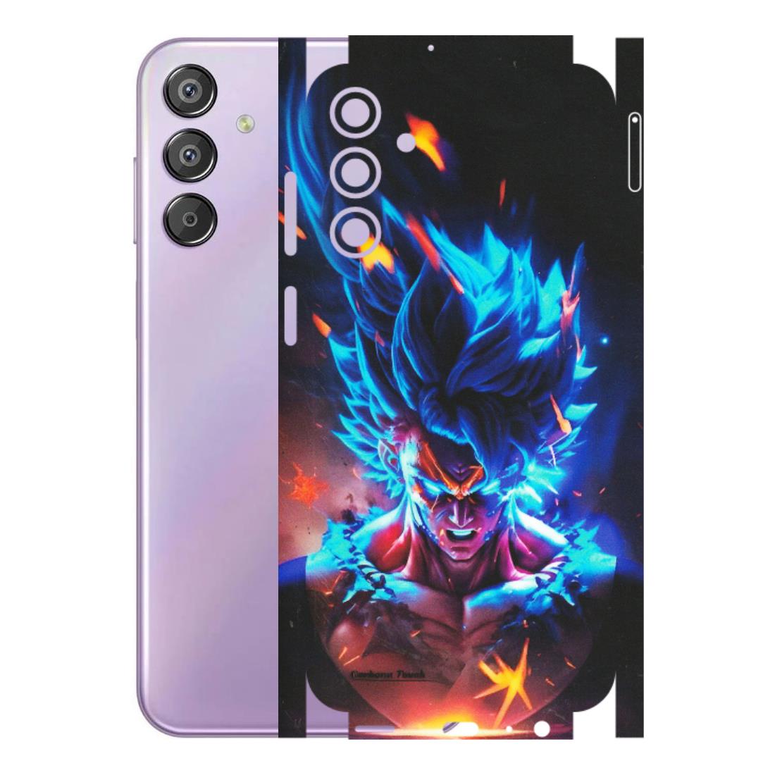 Samsung M/F/Note/Flip and C Phone Skins (All Models) - Angry Goku Dragon Ball Anime - Matte Finish (M-150) Samsung Galaxy F15 (5G)