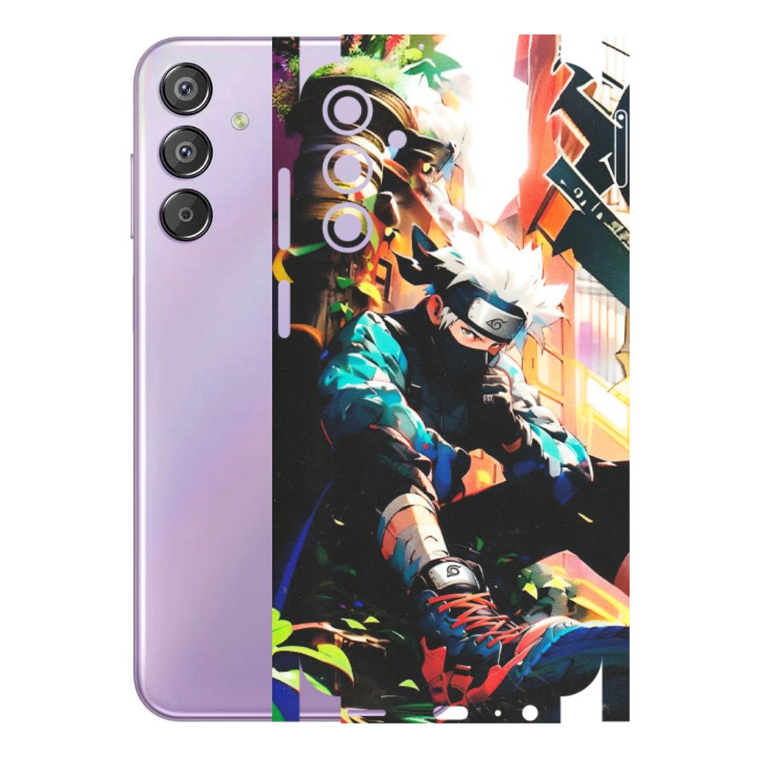 Samsung M/F/Note/Flip and C Phone Skins (All Models) - Ash & Pikachu - Matte Finish (M-26) Samsung Galaxy F15 (5G)