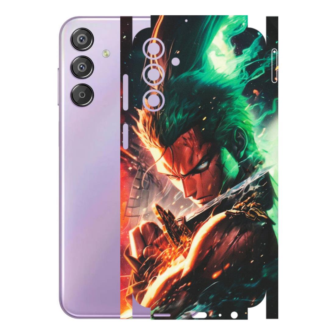 Samsung M/F/Note/Flip and C Phone Skins (All Models) - Anime Gojo Sword - Matte Finish (M-32) Samsung Galaxy F15 (5G)