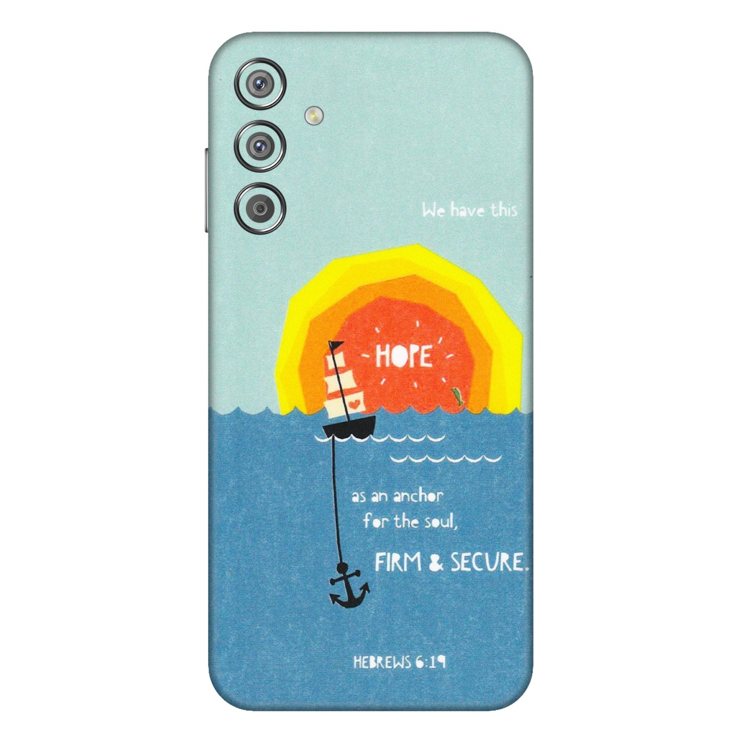 Samsung M/F/Note/Flip and C Phone Skins (All Models) - A Beautiful Sunset of Hope - Matte Finish (M-75) Samsung Galaxy F15 (5G)