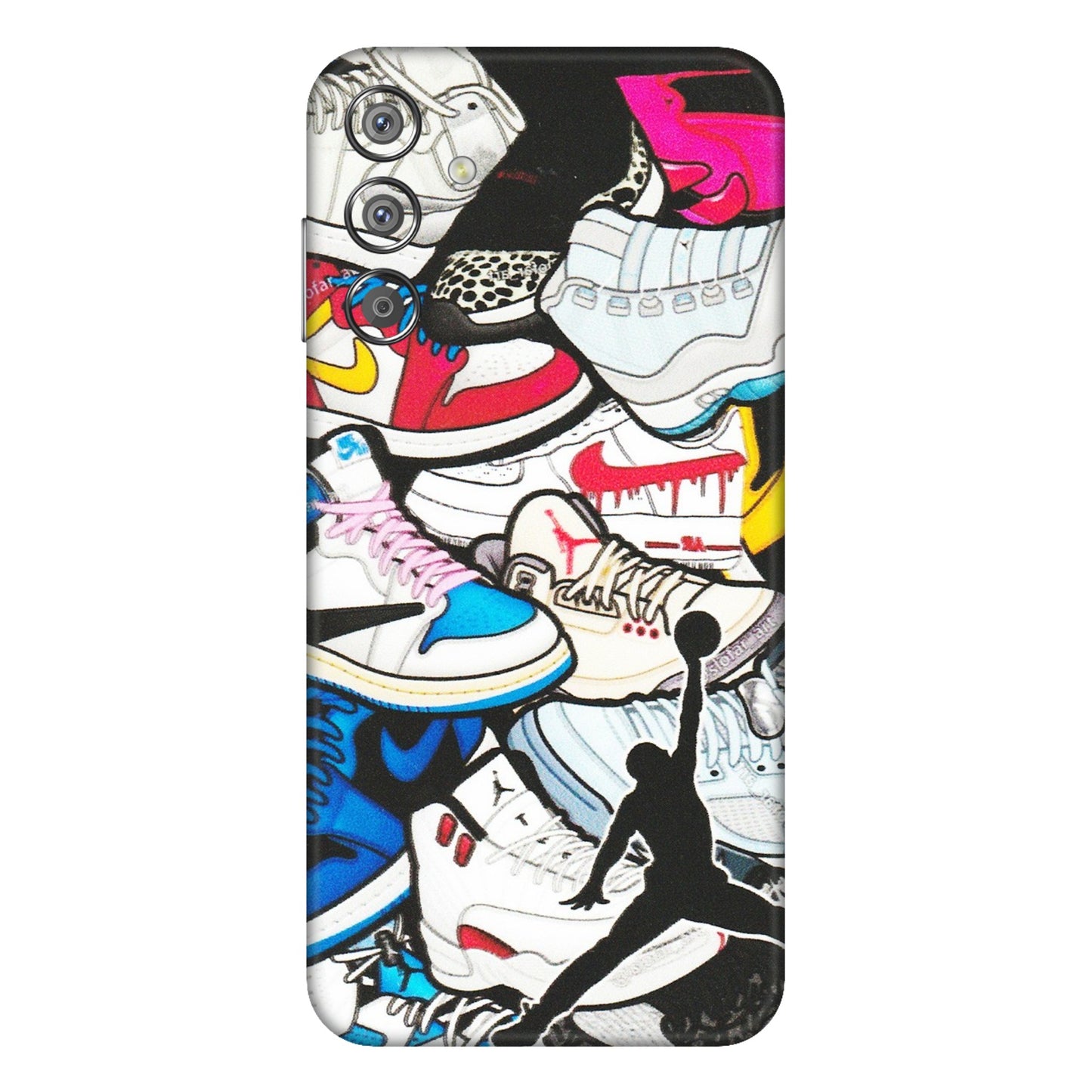 Samsung M/F/Note/Flip and C Phone Skins (All Models) - Jordan Sneakers Fan - Matte Finish (M-80) Samsung Galaxy F15 (5G)