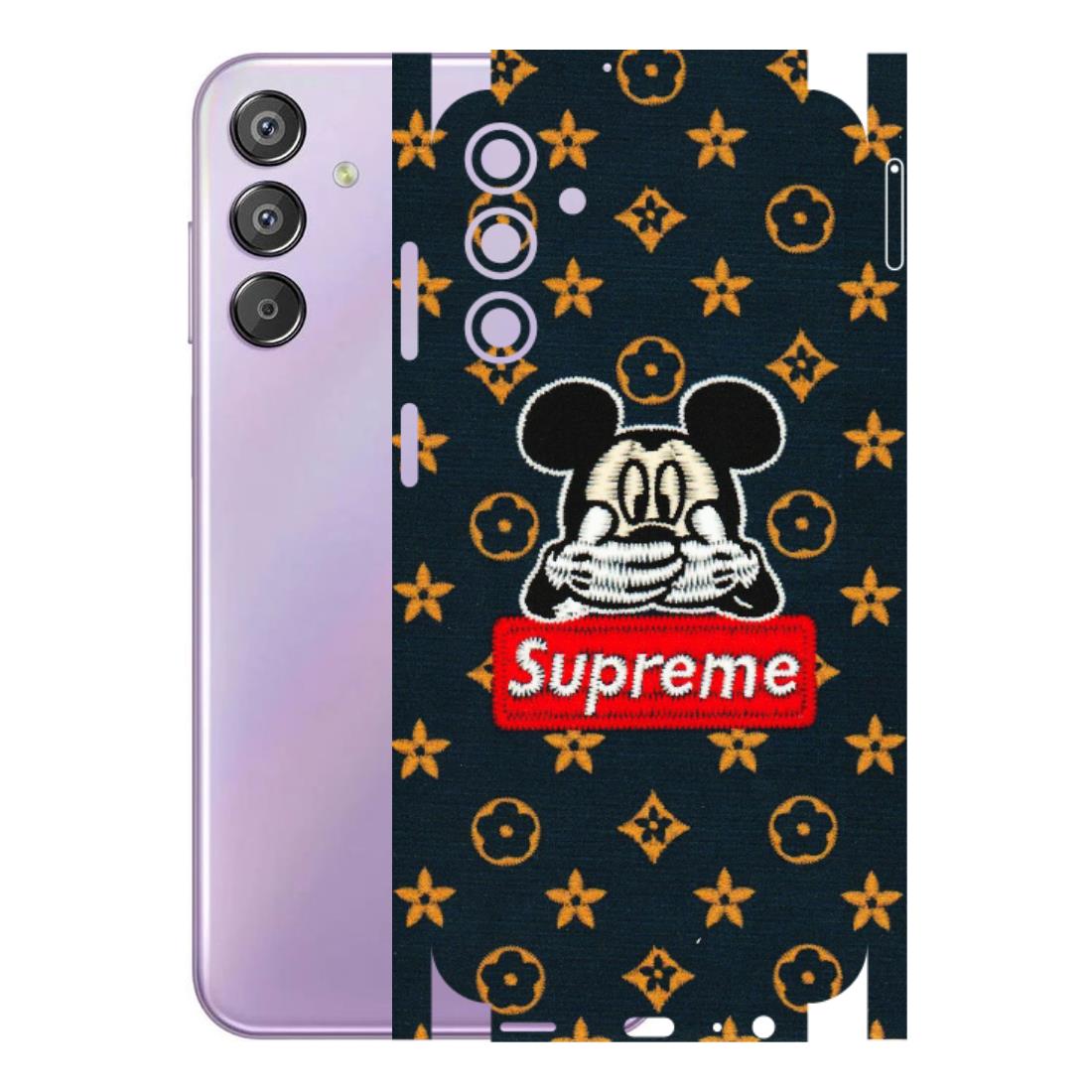 Samsung M/F/Note/Flip and C Phone Skins (All Models) - Mickey Supreme - Matte Finish (M-83) Samsung Galaxy F15 (5G)
