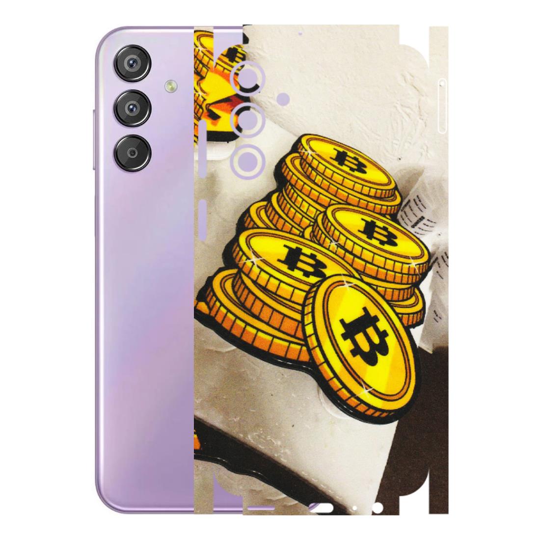 Samsung M/F/Note/Flip and C Phone Skins (All Models) - Billionaire Bitcoin Collection - Matte Finish (M-92) Samsung Galaxy F15 (5G)