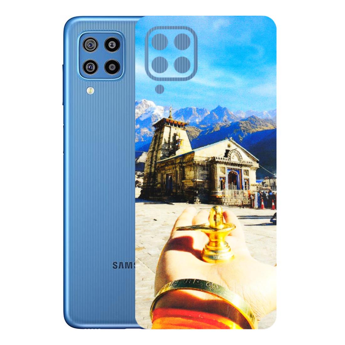 Samsung M/F/Note/Flip and C Phone Skins (All Models) - Beauty of Kedarnath - 3D Embossed Finish (L-108) Samsung Galaxy F22