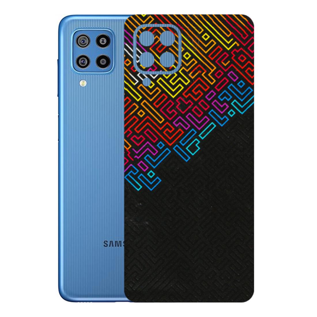 Samsung M/F/Note/Flip and C Phone Skins (All Models) - Dotme Pattern Art - 3D Embossed Finish (L-121) Samsung Galaxy F22