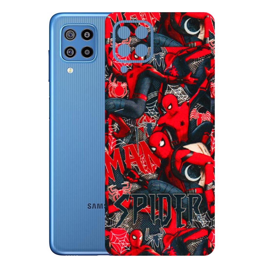 Samsung M/F/Note/Flip and C Phone Skins (All Models) - SpiderMan Cool - 3D Embossed Finish (L-188) Samsung Galaxy F22