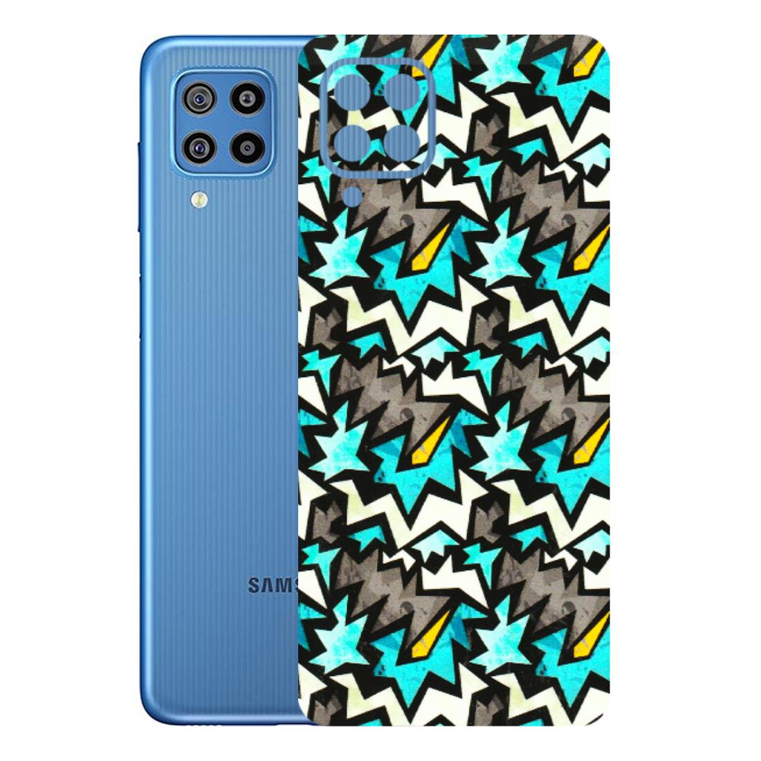 Samsung M/F/Note/Flip and C Phone Skins (All Models) - Funky Zig Zag - 3D Embossed Finish (L-223) Samsung Galaxy F22
